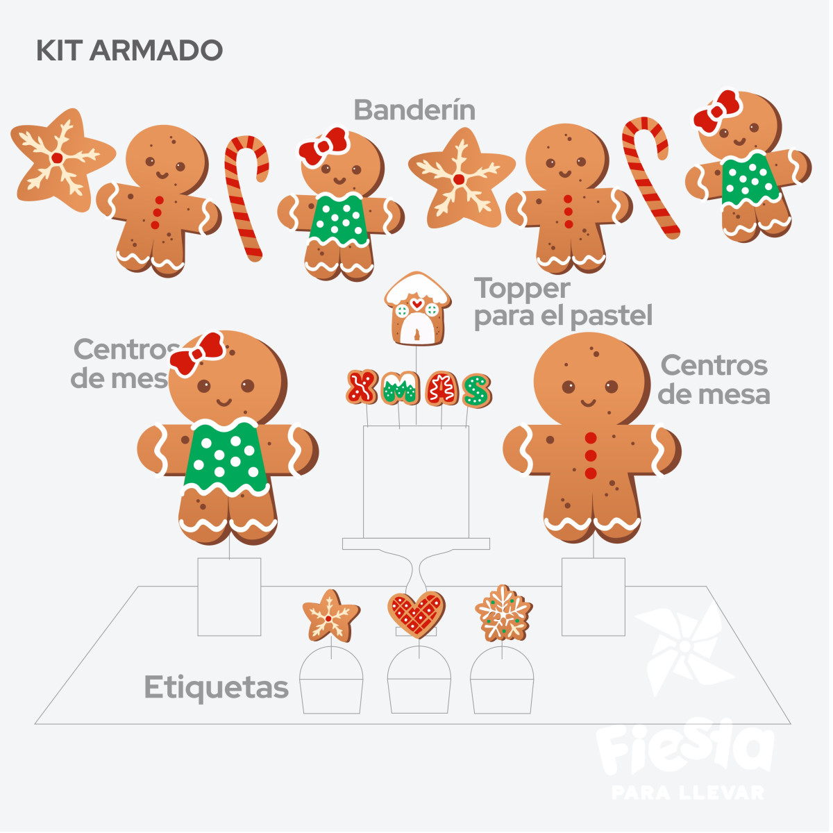 Gingerbread montado