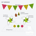 Rojoyverde navidad montado