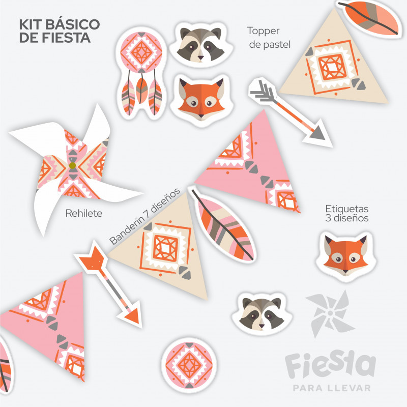 boho rosa mockup