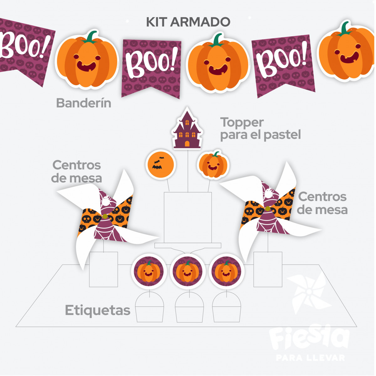 halloween montado