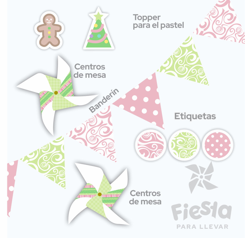 navidad pastel